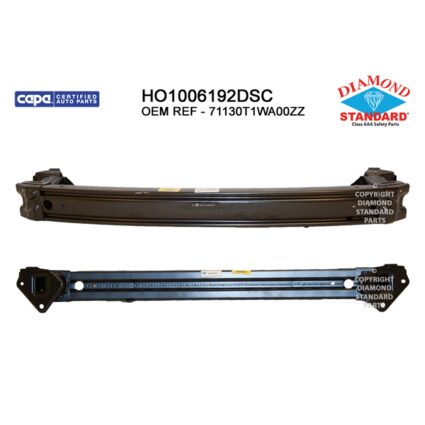 Bumper Cover Reinforcement Front CAPA for Honda CR-V 2015–2016