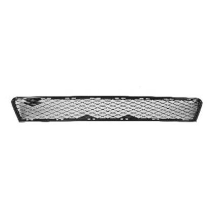 Bumper Cover Grille Front Matte Black for Honda Odyssey 2008–2010