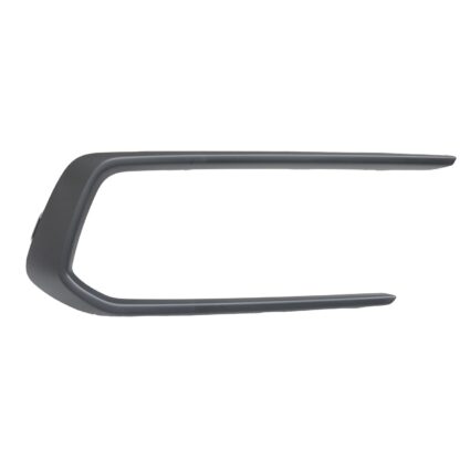 Bumper Cover Molding Front Right Side Garnish Matte Black for Honda Passport 2019–2021