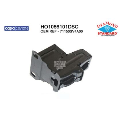 Bumper Bracket Front Left or Right CAPA for Honda Accord 1994–1997