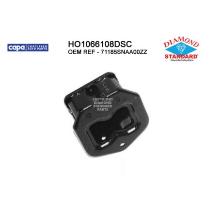 Bumper Bracket Front Left CAPA for Honda Civic Hybrid Hybrid-L 2006–2011