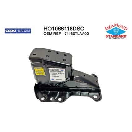 Bumper Bracket Front Left CAPA for Honda CR-V 2017–2022