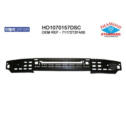 Bumper Impact Absorber Front CAPA for Honda Accord Sedan 2013–2015