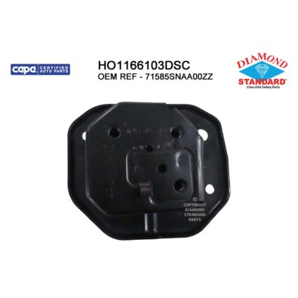 Bumper Bracket Rear Left CAPA for Honda Civic Hybrid Hybrid-L 2006–2011