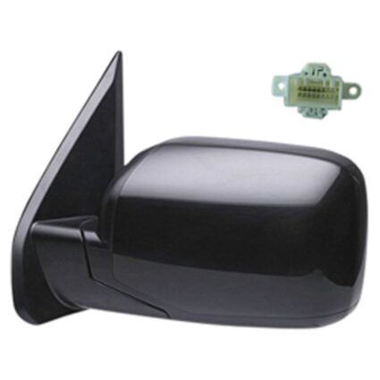 Door Mirror Assembly Left Power Heated w/o Turn Signal Lamps for Honda Pilot 2009–2011