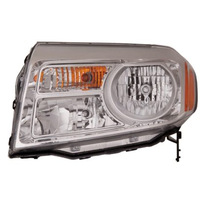 Headlight Assembly Composite Left CAPA for Honda Pilot 2012–2015
