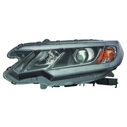 Headlight Assembly Composite Left CAPA for Honda CR-V Touring 2015–2016