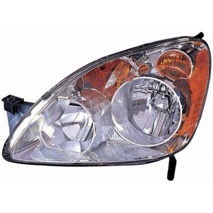 Headlight Lens Housing Left CAPA for Honda CR-V 2005–2006