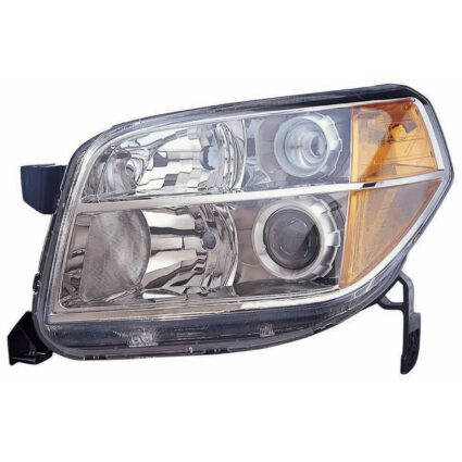 Headlight Lens Housing Left CAPA for Honda Pilot 2006–2008