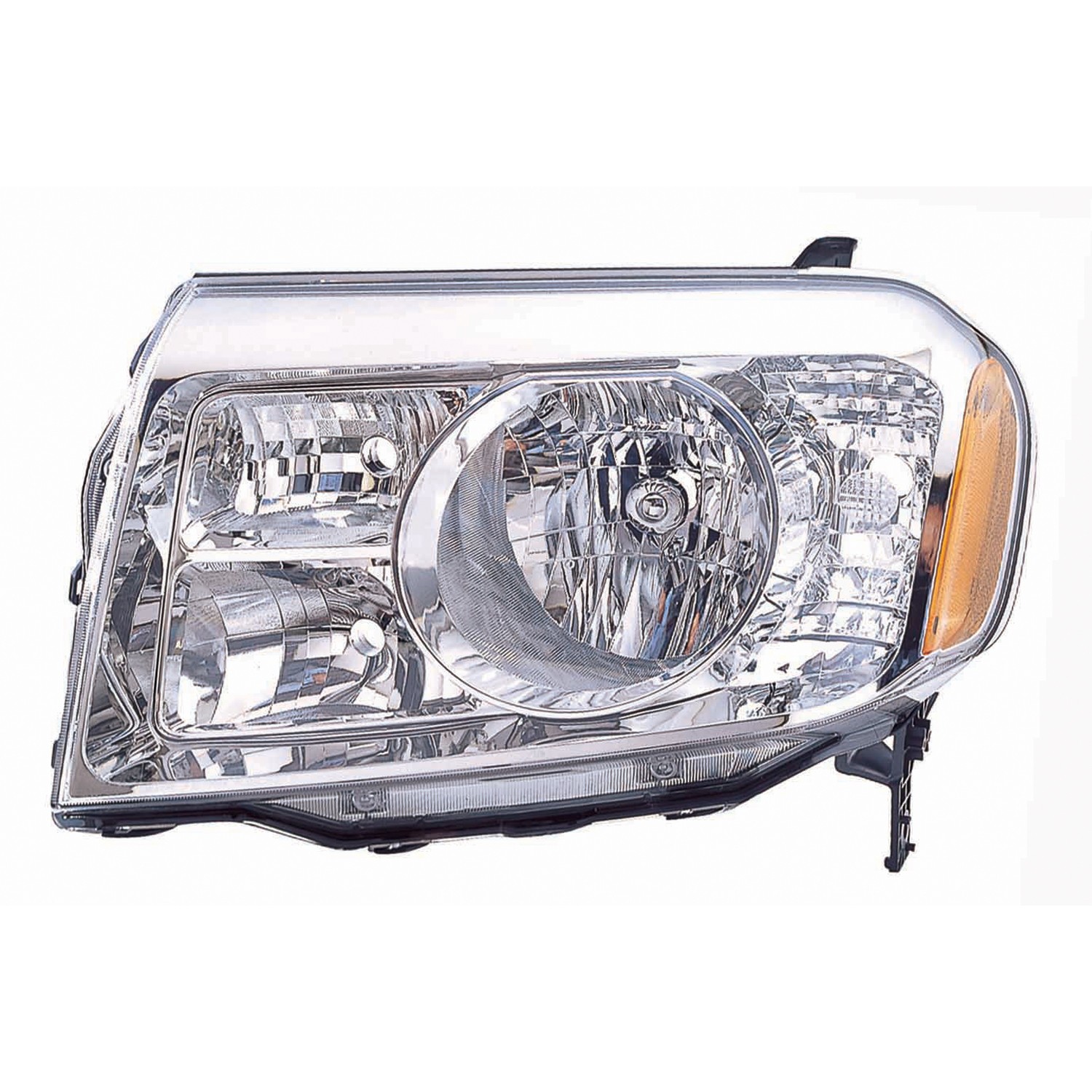 Headlight Lens Housing Left CAPA for Honda Pilot 2009–2011