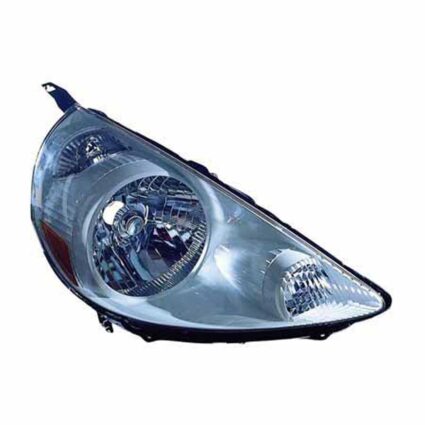 Headlight Lens Housing Right Tafetta White Code NH578 CAPA for Honda Fit 2007