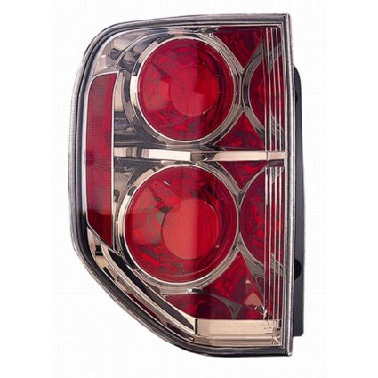 Tail Light Assembly Left w/o Bulbs & Sockets CAPA for Honda Pilot 2006–2008