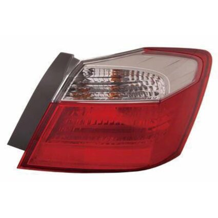 Tail Light Assembly Left Outer for Honda Accord LX Sport EX 2013–2015