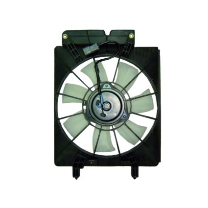 A/C Condenser Fan Assembly Includes Motor/Blade/Shroud for Honda CR-V 2002–2004