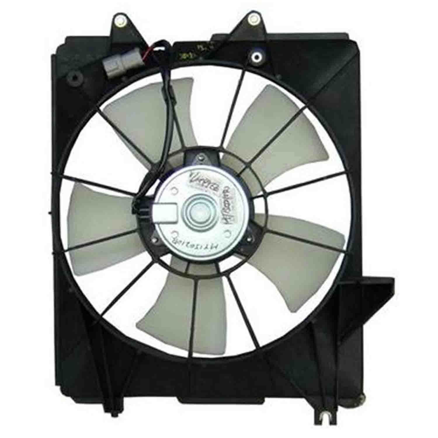 Engine Cooling Fan Assembly Left Motor/Blade/Shroud Assy for Honda Odyssey 2005–2010