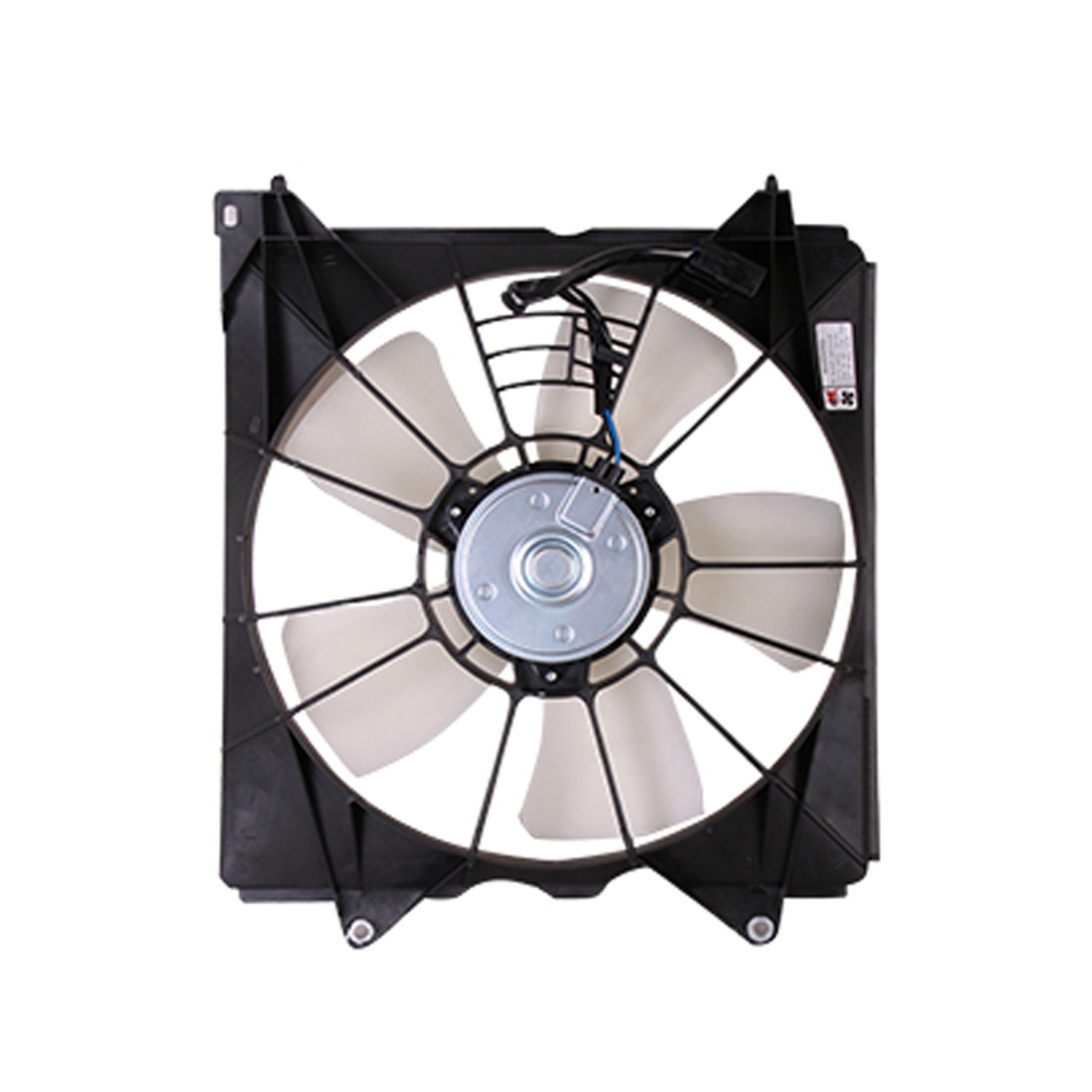 Engine Cooling Fan Assembly Left Tokai Brand Motor/Blade/Shroud Assy for Honda Accord 2008–2012