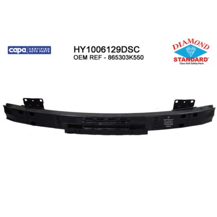 Bumper Cover Reinforcement Front CAPA for Hyundai Sonata 2009–2010
