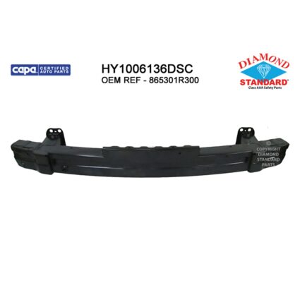Bumper Cover Reinforcement Front CAPA for Hyundai Accent 2012–2017
