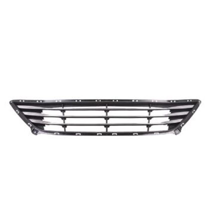 Bumper Cover Grille Front Black Bars USA Built for Hyundai Elantra 2014–2016