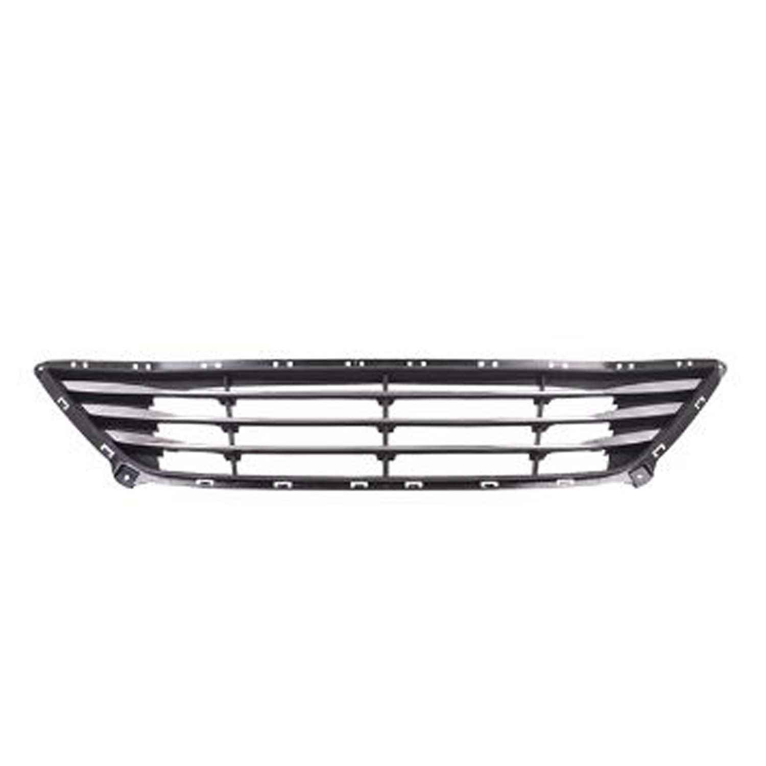 Bumper Cover Grille Front Black Bars USA Built for Hyundai Elantra 2014–2016