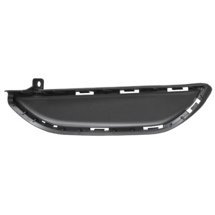 Bumper Insert Front Left Lower Fog Lamp Opening Cover Matte Black for Hyundai Tucson 2019–2021