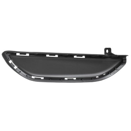 Bumper Insert Front Right Lower Fog Lamp Opening Cover Matte Black for Hyundai Tucson 2019–2021