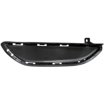 Bumper Insert Front Right Lower Fog Lamp Opening Cover Gloss Black for Hyundai Tucson 2019–2021