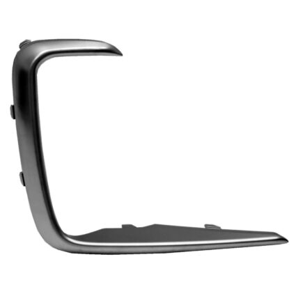 Bumper Cover Molding Front Left Outer Opening Trim Satin Nickel for Hyundai Santa Fe Santa Fe XL