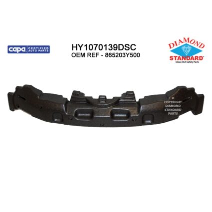 Bumper Impact Absorber Front USA Built CAPA for Hyundai Elantra Sedan 2014–2016