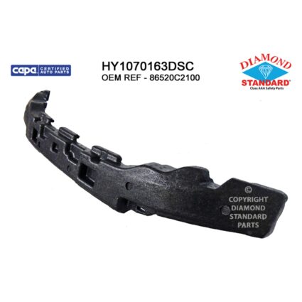 Bumper Impact Absorber Front Standard Type w/o Auto Cruise CAPA for Hyundai Sonata 2016–2017