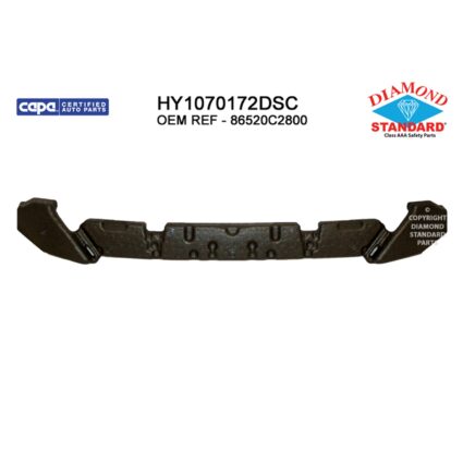 Bumper Impact Absorber Front CAPA for Hyundai Sonata Sport Sport 2.0T Limited 2.0T 2.0T Sport 2018–2019