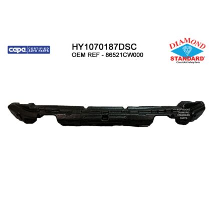Bumper Impact Absorber Front USA Built CAPA for Hyundai Tucson Limited SE SEL 2022–2024