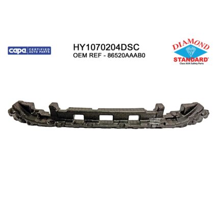 Bumper Impact Absorber Front CAPA for Hyundai Elantra Limited Limited Hybrid Luxury Preferred GLS Premium Limited Tech SE Essential Blue Hybrid Luxury Hybrid SEL GLS Premium Hibrido SEL Sport SEL Convenience SEL Sport Hybrid 2024–2025