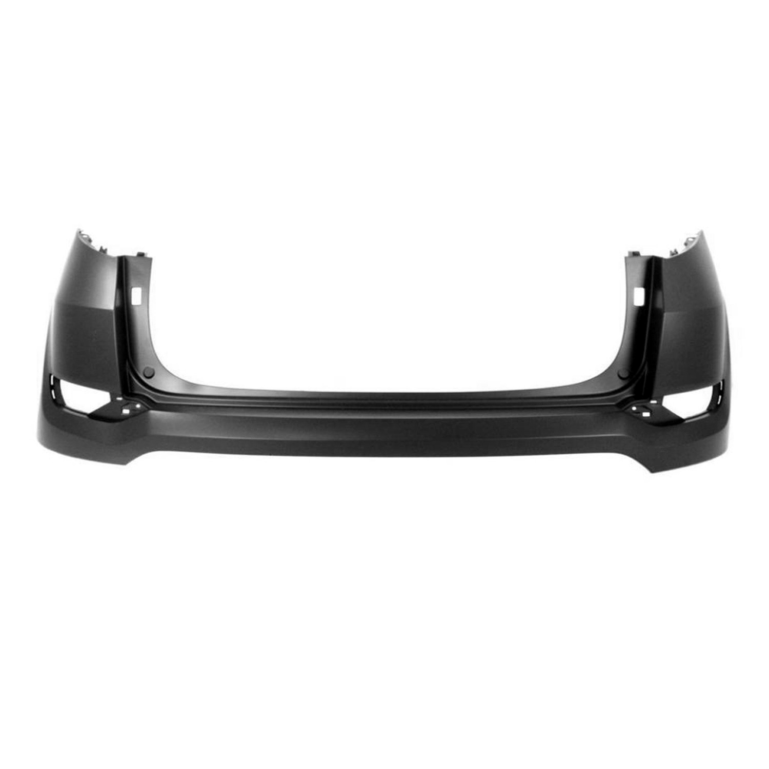 Bumper Cover Rear Upper w/o Park Assist Primed for Hyundai Tucson 2016–2018