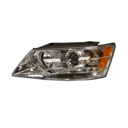 Headlight Assembly Composite Left CAPA for Hyundai Sonata 2009–2010