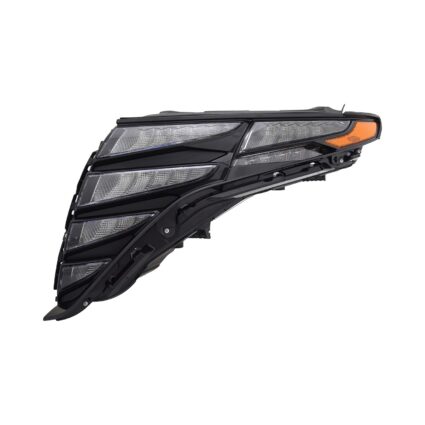 Daytime Running Light Left Black Trim USA Built CAPA for Hyundai Tucson SE SEL 2022–2024