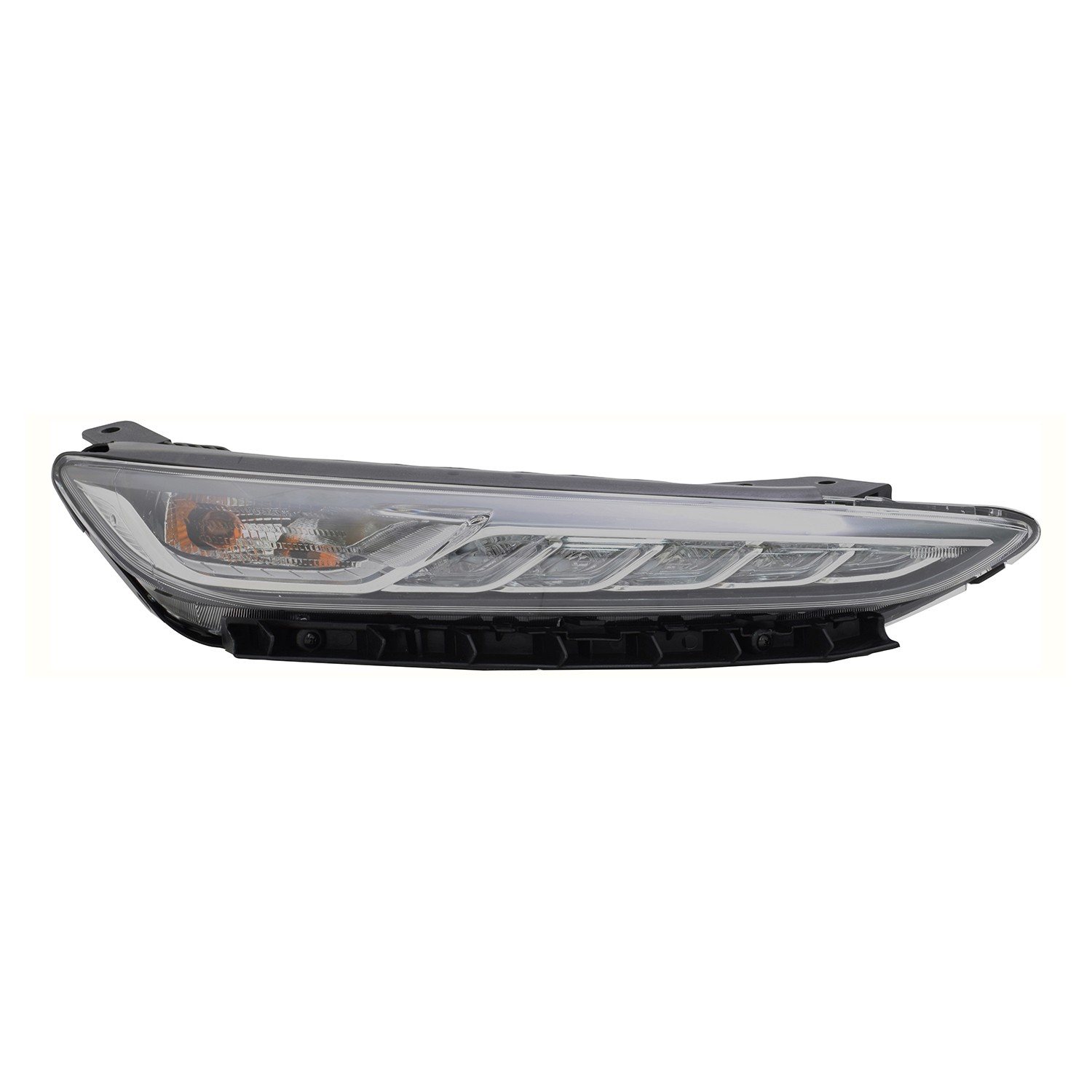 Daytime Running Light Right w/o Adaptive Cornering CAPA for Hyundai Kona 2018–2021