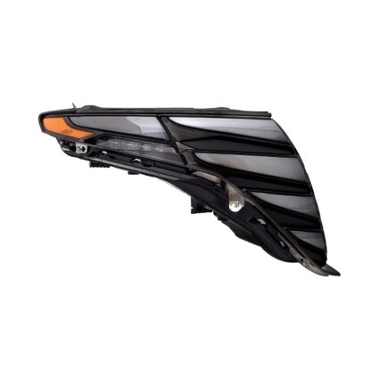 Daytime Running Light Right Dark Chrome Trim USA Built CAPA for Hyundai Tucson Limited SEL 2022–2024