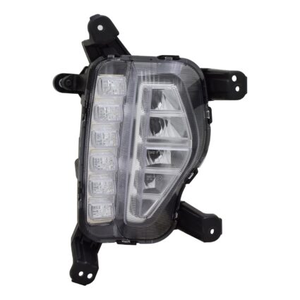 Fog Light Assembly Right LED w/DRL CAPA for Hyundai Santa Fe Santa Fe XL