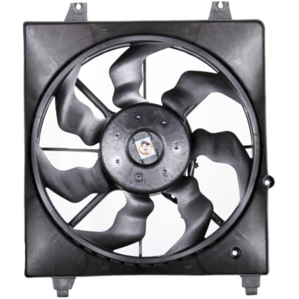 Engine Cooling Fan Assembly Left w/o Towing Package for Hyundai Santa Fe 2007–2009