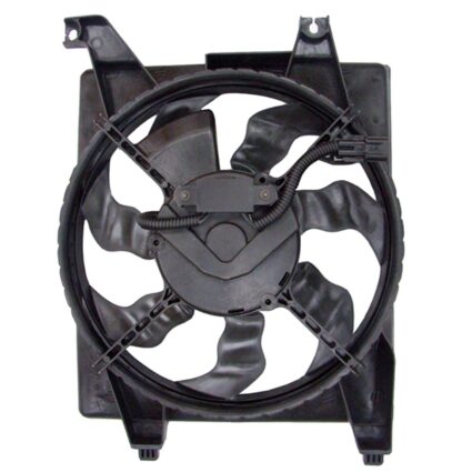 A/C Condenser Fan Assembly With Motor for Hyundai Accent Sedan Hatchback 2006–2011