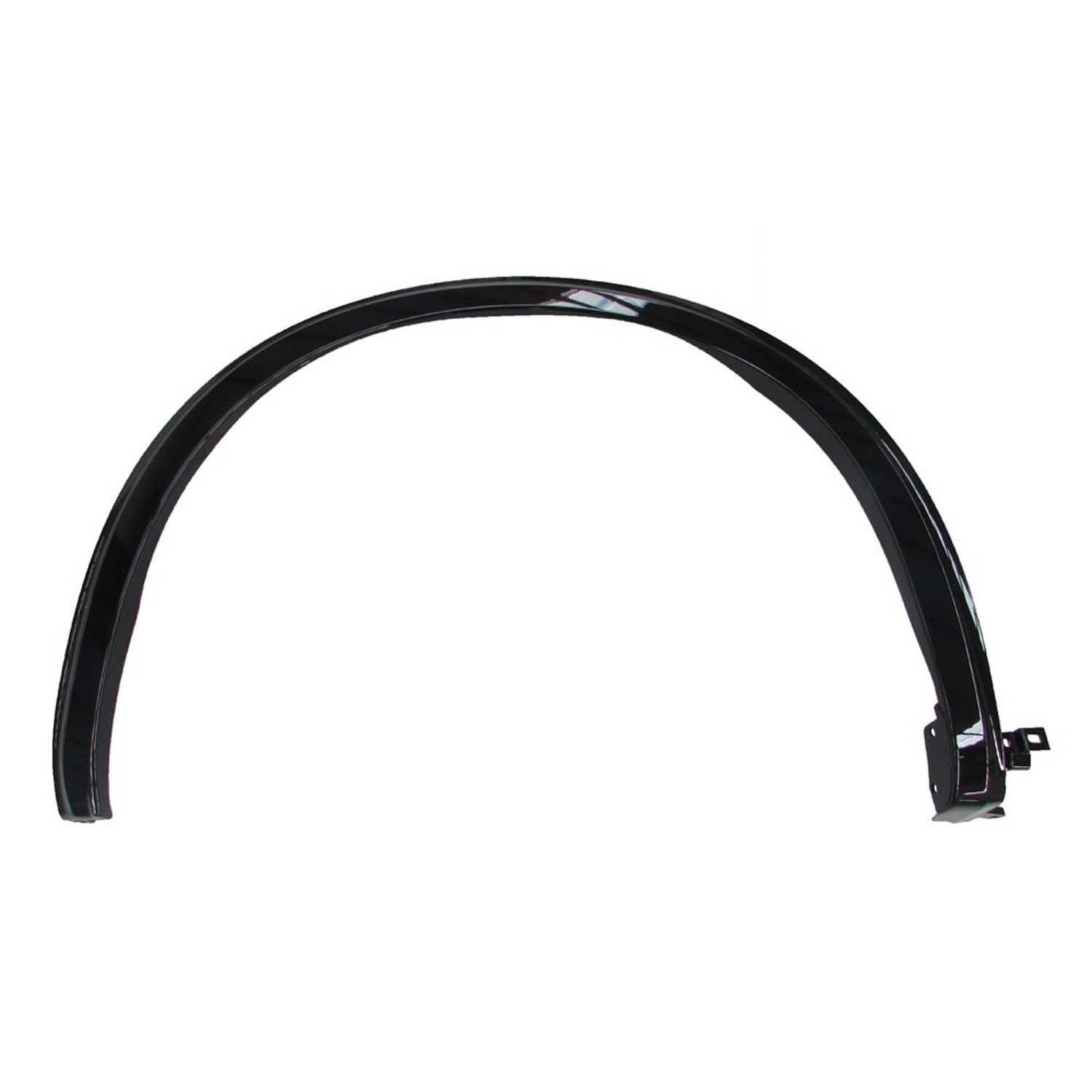 Wheel Arch Molding Front Left Black CAPA for INFINITI QX30 2017–2019