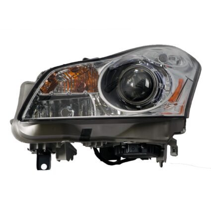 Headlight Lens Housing Left w/o Technology Pkg for INFINITI G35 Sedan 2007–2008
