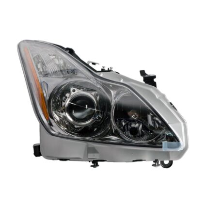Headlight Lens Housing Right w/o Technology Pkg w/o Premium Pkg for INFINITI G37 Coupe Convertible 2008–2010