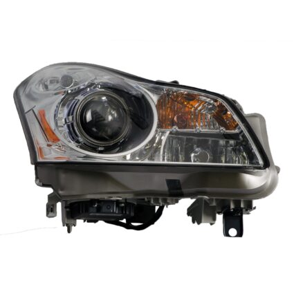Headlight Lens Housing Right w/o Technology Pkg for INFINITI G35 Sedan 2007–2008