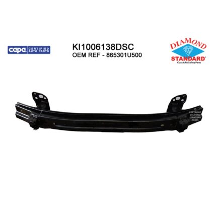 Bumper Cover Reinforcement Front CAPA for Kia Sorento 2014–2015