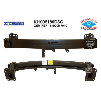 Bumper Cover Reinforcement Front w/Intelligent Cruise Control w/Launch Edition Pkg CAPA for Kia Forte GT GT Line EX EX Premium EX Limited EX+ GT-Line GT Limited 2019–2021