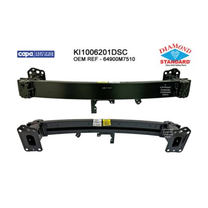 Bumper Cover Reinforcement Front w/Intelligent Cruise Control CAPA for Kia Forte 2022–2024