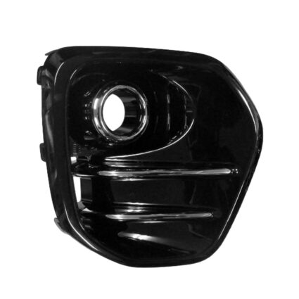 Bumper Insert Front Right Halogen Lamps Fog Lamp Bezel w/Fog Lamps Gloss Black for Kia Sportage 2017–2019