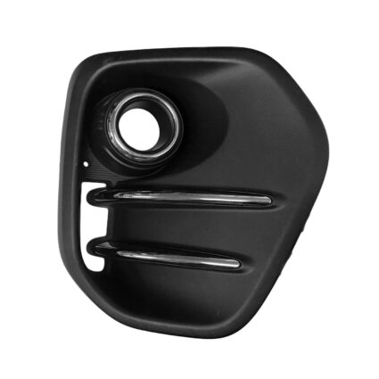 Bumper Insert Front Right Halogen Lamps Fog Lamp Bezel w/Fog Lamps Matte Black for Kia Sportage 2017–2019